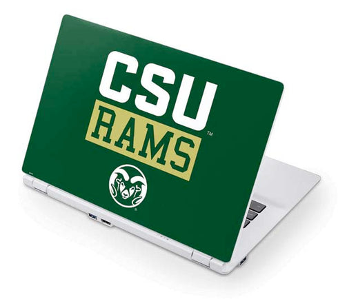 Colorado State University CSU Rams Acer Chromebook Skin